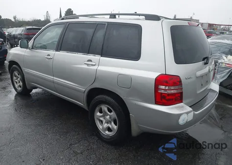 2003 Toyota Highlander from USA, damaged, VIN JTEGD21A030055988